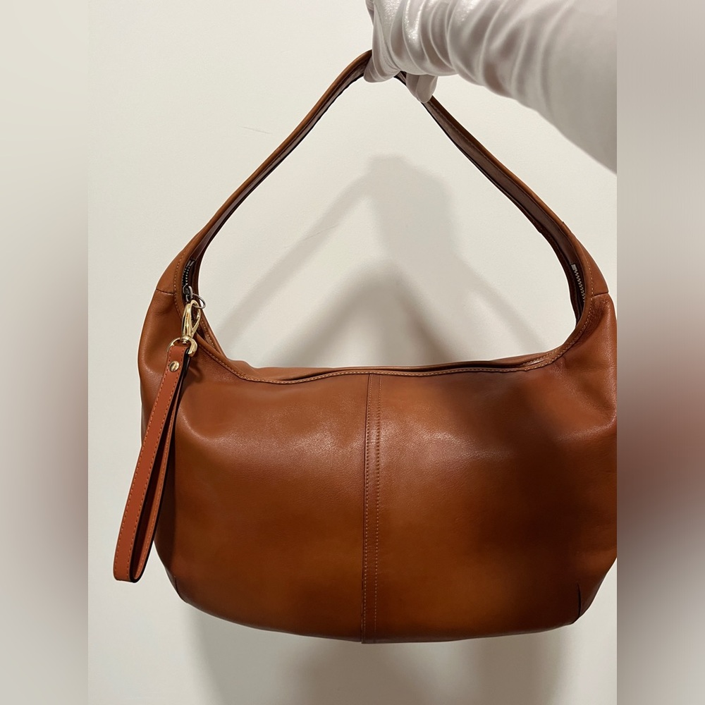 Vintage Coach Large Ergo Hobo Shoulder Bag in Cognac